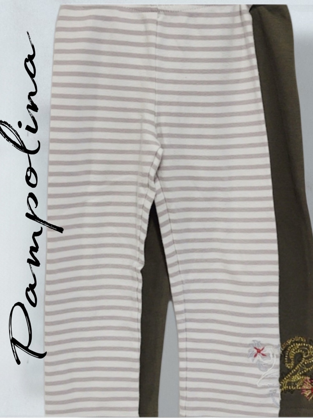 Pampolina‎ Girls Leggings Set of 2 Size 3T